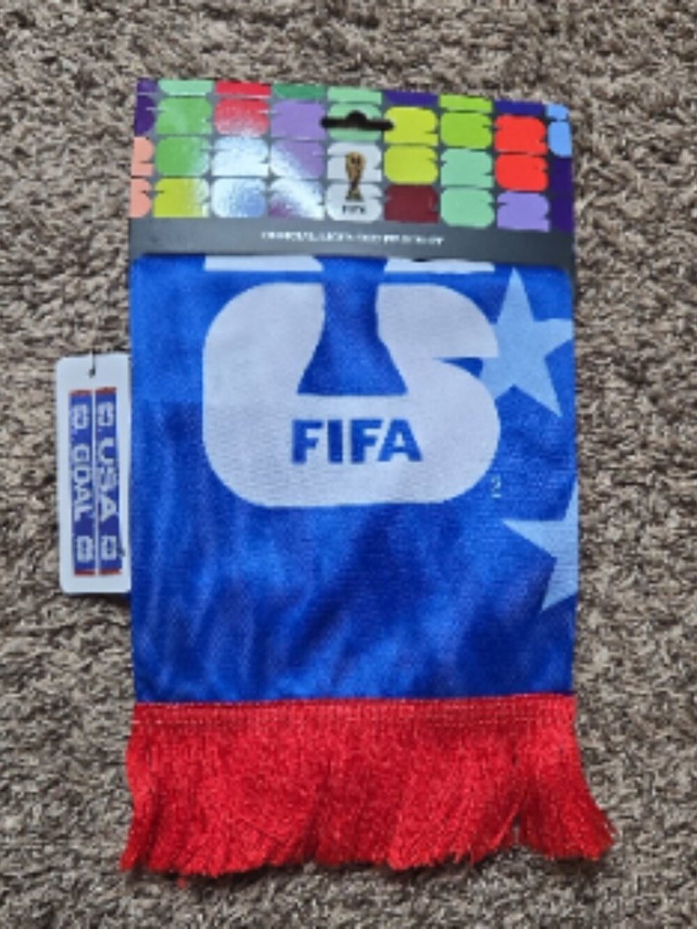 FIFA 2026 Soccer USA Goal Scarf Bufanda